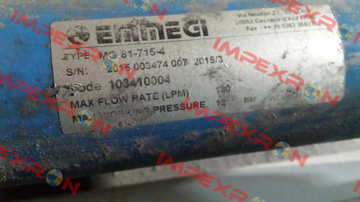 MG 81-715-4 (103410004 )  Emmegi