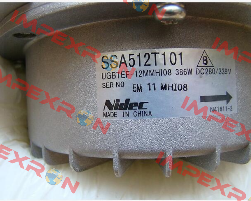 SSA512T101   S/N:5M 11 MHI 08 OEM Nidec