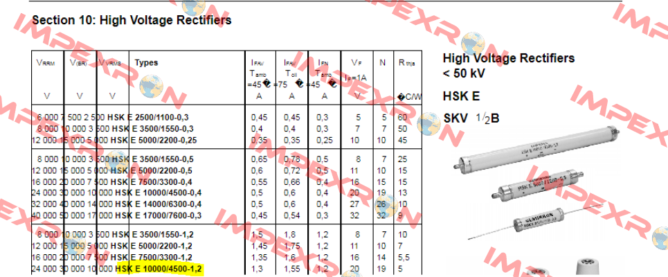 HSKE10000/4500-1.2 Semikron