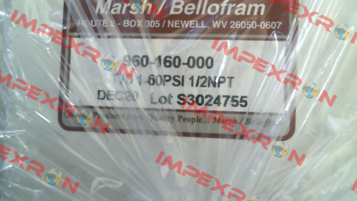 960-160-000 Bellofram