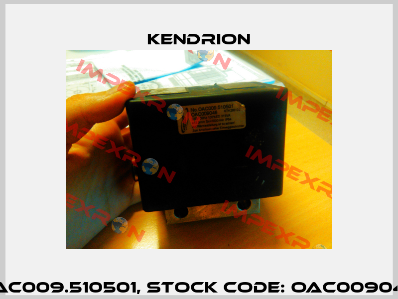 OAC009.510501, stock code: OAC009046 Kendrion