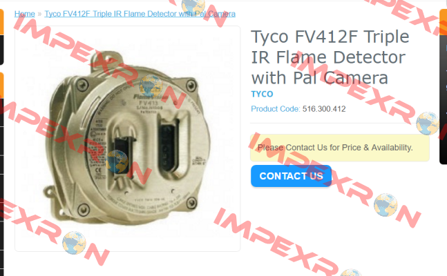 FV412F  Tyco Fire