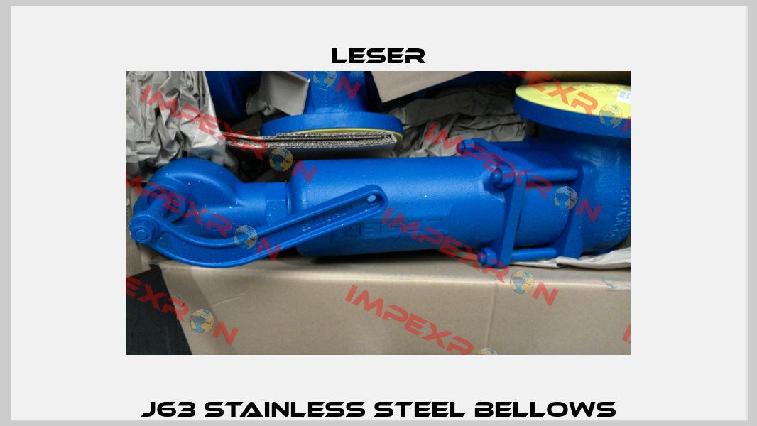 J63 stainless steel bellows Leser