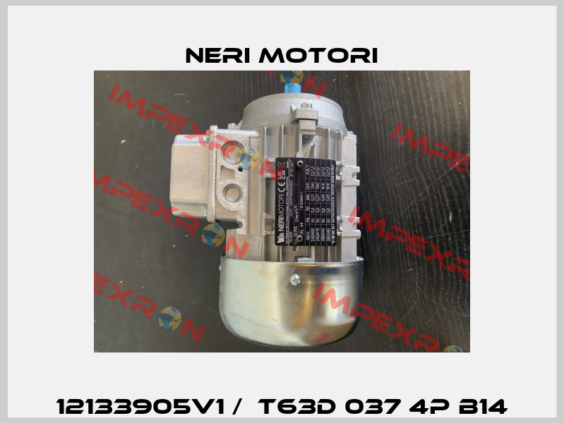 12133905V1 /  T63D 037 4P B14 Neri Motori