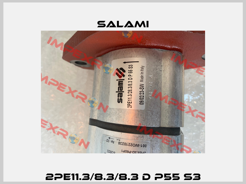 2PE11.3/8.3/8.3 D P55 S3 Salami