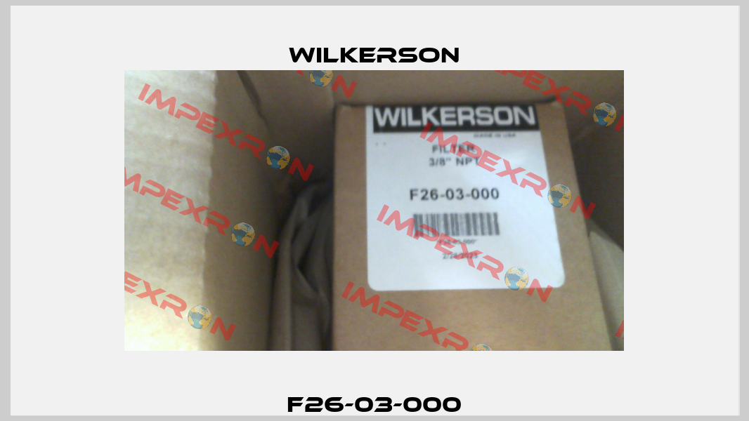 F26-03-000 Wilkerson