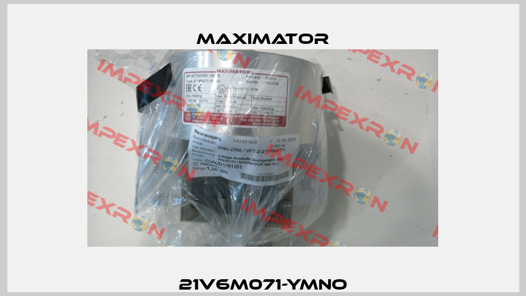 21V6M071-YMNO Maximator