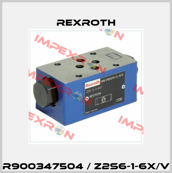 R900347504 / Z2S6-1-6X/V Rexroth