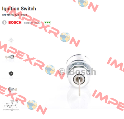 0342311003 Bosch